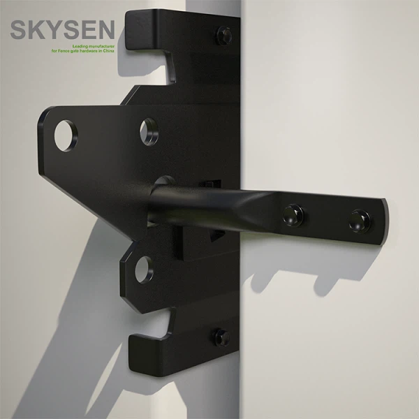 Vinyl Gate Latch White